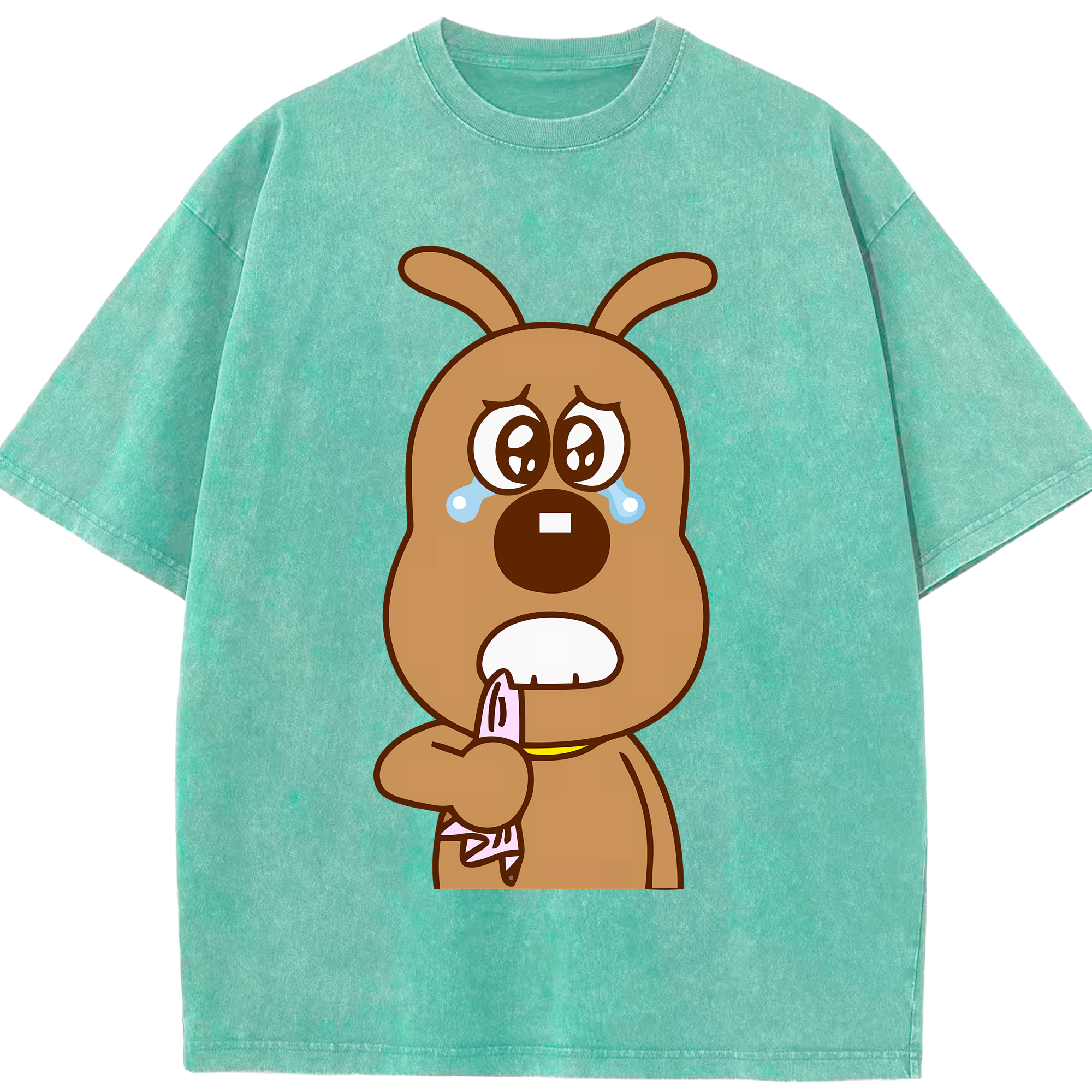 （画像用） アンパンマン Anpanman 綿100% ヴィンテージ風 半袖Tシャツ（フロントプリント）